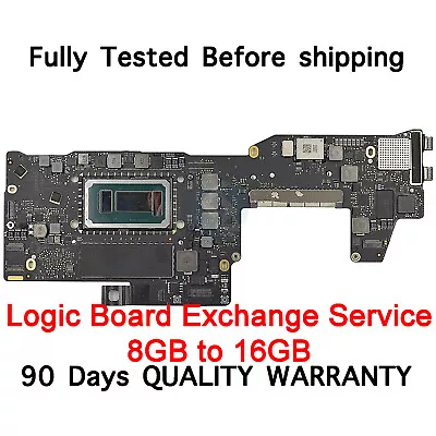 Exchange MacBook Pro 13  A1708 I7/i5 16GB Logic Board 820-00875-A 820-00840-A • $120