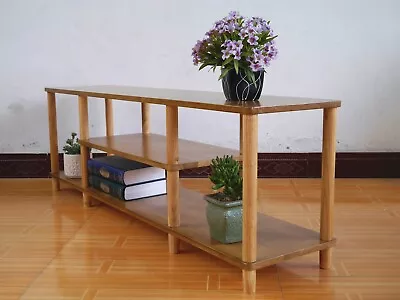 110cm Loft Retro Industrial TV Unit Stand Vintage Oak Cabinet Cupboard Sideboard • $119