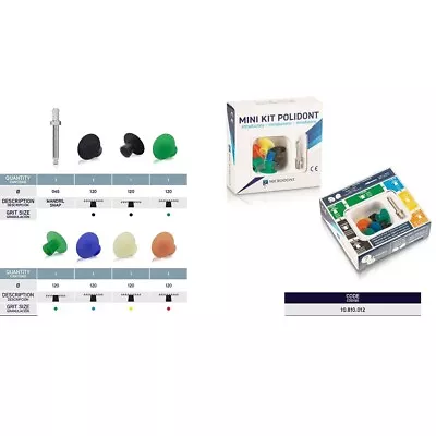 Microdont Mini Kit Polidont Finishing & Polishing Disks For Resin Glass Ionomer • $12.99