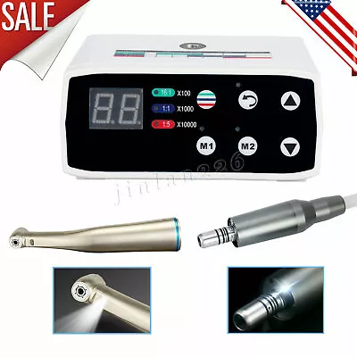 Brushless Electric Motor Internal Dental Micromoto 1:1 LED Fiber Handpiece Kit U • $246.90