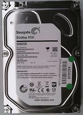 Seagate Desktop - 3.5  - SATA - HDD - 1TB 2TB 3TB 4TB 5TB - 7200RPM • £35