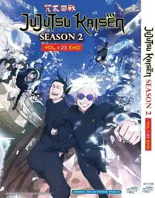 Jujutsu Kaisen / Sorcery Fight -Season 2 (VOL.1 - 23 End) Anime DVD With Eng Dub • $23.39