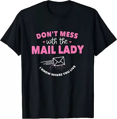 NEW Postal Worker Gifts Funny Mail Carrier Mail Lady Post Office T-Shirt S-5XL • $17.99