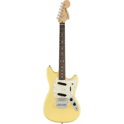 Fender American Performer Mustang Electric Guitar RW FB Vintage White • $2000