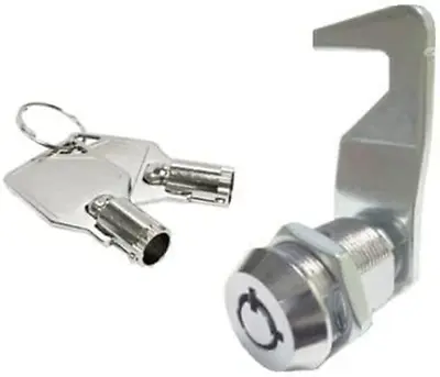 $21.49 • Buy Homak Tool Box Lock 5/8  Tubular Cam Lock 90 Degree Hook Cam Replacement Lock
