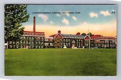 New London CT-Connecticut Lawrence Memorial Hospital Antique Vintage Postcard • £7.78