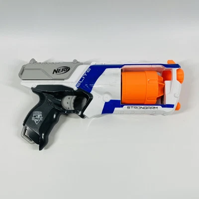 $22.50 • Buy Nerf N Strike Elite Strongarm Blaster Gun ONLY Working 33cm Rotating Drum 2013