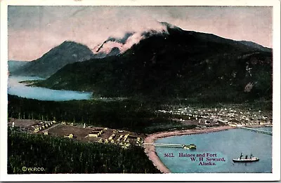 Postcard Haines And Fort W.H. Seward Alaska *A4332 • $4.75