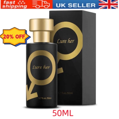 £7.69 • Buy UK Golden Lure Her Pheromone Perfume Spray For Men To Attract Women Gift