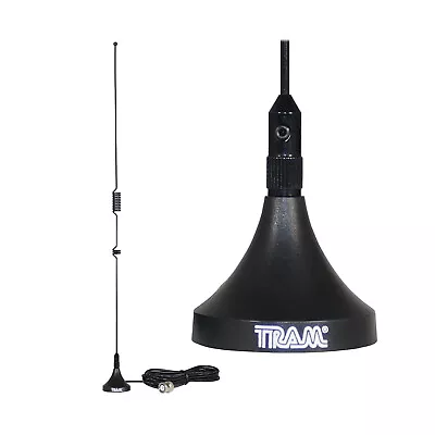 TRAM 1089-BNC Scanner Mini-Magnet Antenna VHF/UHF/800MHz–1300MHz With... • $21.39