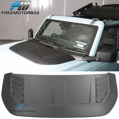 Fits 21-23 Ford Bronco 2DR 4DR Non-Functional ABS Front Hood Bonnet Scoop Cover • $99.99