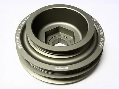 VMS Racing Light Weight Aluminum Crankshaft Pulley 99-00 Civic Si 94-01 Integra • $79.95