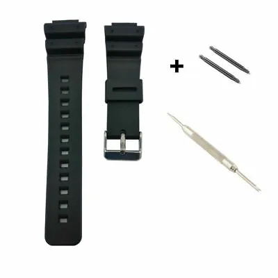 Black PU Watch Band Strap Fits For G Shock G-Shock 9052 Series DW-9052 DW-9051 • $12.99