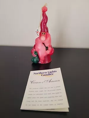 Northern Lights Candle Signed Wizard 90s Figural VTG NY • $20