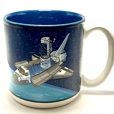 Vintage NASA Space Shuttle Coffee Mug Cup Smithsonian Institution 1988 Columbia • $20.39