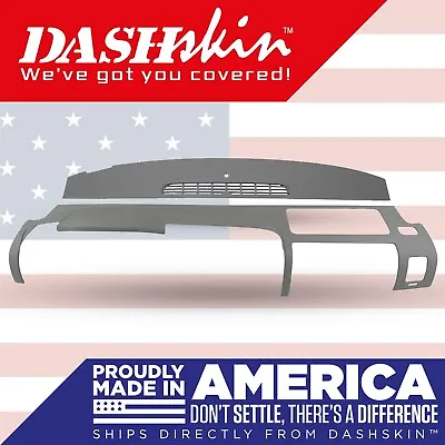 DashSkin 2pc Dash Cover For 07-13 Silverado Sierra W/Dual Glovebox Dark Titanium • $188.95