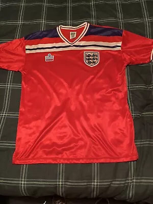 £25 • Buy England Retro Score Draw 1982 World Cup Spain Football AwayShirt Size X Large