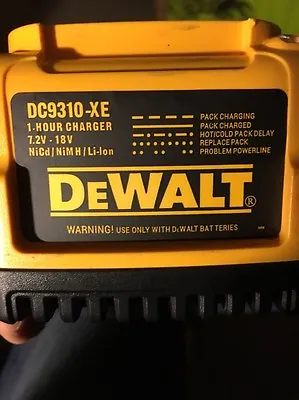 Genuine Dewalt 18v Charger DC9310-xe 9096 Nicd Battery Nano *Mel Stock GST Inc ! • $79.90