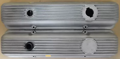 GM 3965543 & 3965544 Z28/LT1 Valve Covers Left & Right Aluminum Natural Pair • $289.99