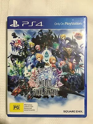 World Of Final Fantasy Ps4 Complete - Playstation 4 • $24