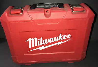 Milwaukee M12 Cordless 3/8 Inch Drill Driver Tool Case ONLY 2410-22 Storage • $24.95
