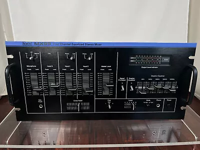 Vintage HME MX99 4 Channel Equalized Stereo Mixer / Black - RARE • $150