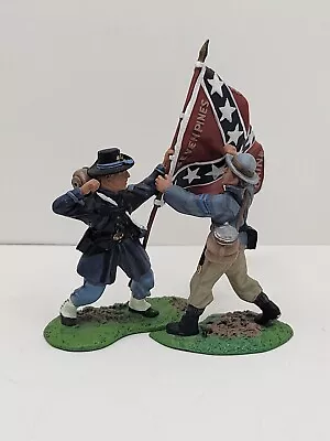 W. Britains Civil War 17013 Save The Colors Fight For Flag Miniature Metal • $80