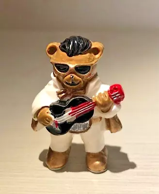 Elvis Presley Teddy Bear With Sunglasses Playing A Guitar Pin/Broach-NEW • $25