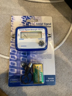 £11.80 • Buy HDTV DVB-T Finder Digital Aerial Terrestrial TV Antenna Signal Strength Meter UK