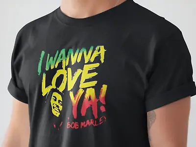 £11.99 • Buy Bob Marley T-Shirt Reggae Shirt Jamaica Mens Rasta Jamaican Black Size Music
