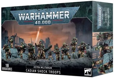 Cadian Shock Troops Singles - Astra Militarum - Warhammer 40000 • £1.20