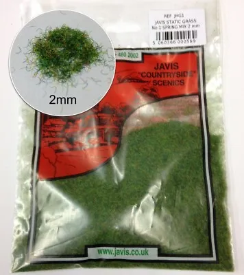 Javis Countryside Scenics Static Scatter Coarse Fine Grass Of Various Types • £3.60