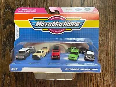 Micro Machines Outdoor Adventure Series 7 Silverado Blazer Bronco Defender • $26.99