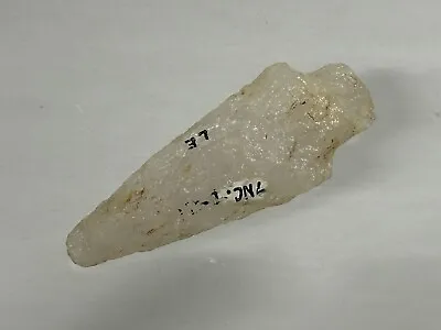 Amazing Crystal Quartz Halifax Found In Lee County North Carolina Arrowhead • $75