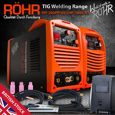 £199.99 • Buy ROHR TIG MMA Inverter Welding Welder Machine (HP-200PP / 160L) Portable Welders
