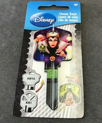 $7.99 • Buy Evil Queen Key Kwikset KW1 House Key Blank / Authentic Disney House Keys