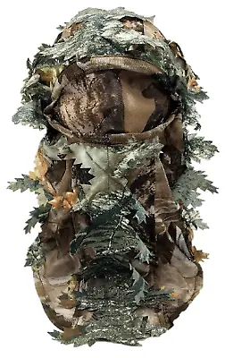 £7.90 • Buy 3d Ghillie Mask Face Camo Camouflage Leaves Woods Paintball Pigeon Shooting 