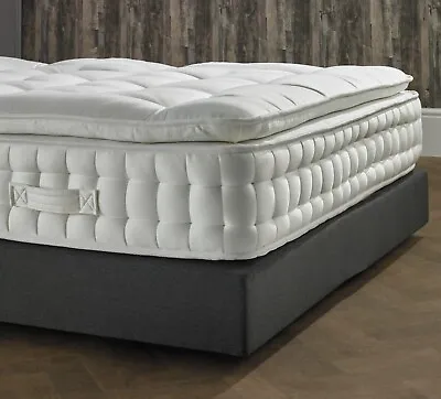 Luxury Orthopaedic Pocket 4000 Sprung Mattress 3ft 4ft6 5ft King Size • £168.85