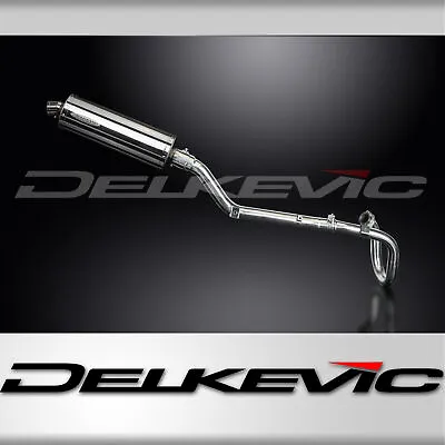 SUZUKI DRZ400S DRZ400SM FULL EXHAUST SYSTEM 350mm STAINLESS OVAL BSAU SILENCER  • $347.38