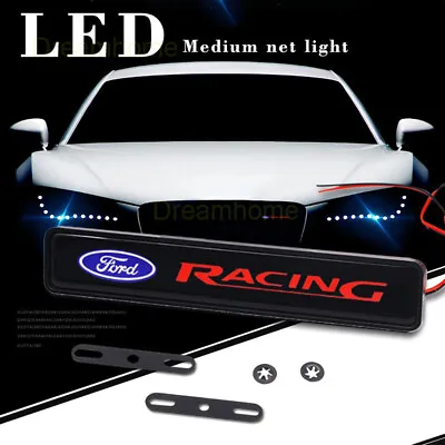 With LED Light Car Front Grille Emblem Badge Stickers For FORD Mustang Territory • $16.90