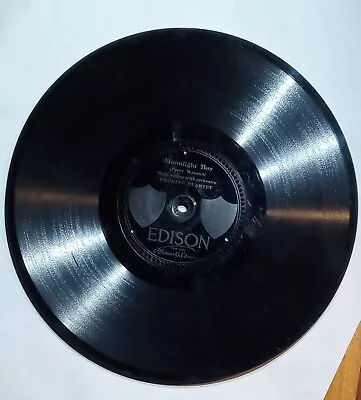 Edison Diamond Disc  50258  Moonlight Bay / The Pussy Cat Rag • $20