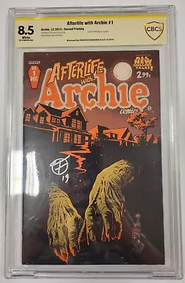 Afterlife With Archie #1 SIGNED Francesco Francavilla CBCS 8.5+ 2nd Print RARE! • $135