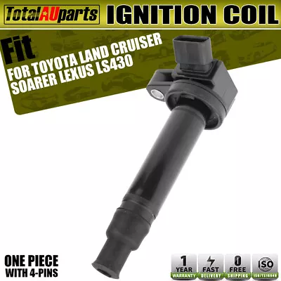 Ignition Coil For Toyota Land Cruiser UZJ100 Lexus GS430 UZS190 IS 4.3L 3UZ-FE • $31.99