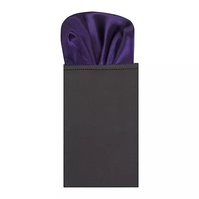 Men's Multicolor Pre-Folded Satin Pocket Square - Rounded Charm! • £4.99