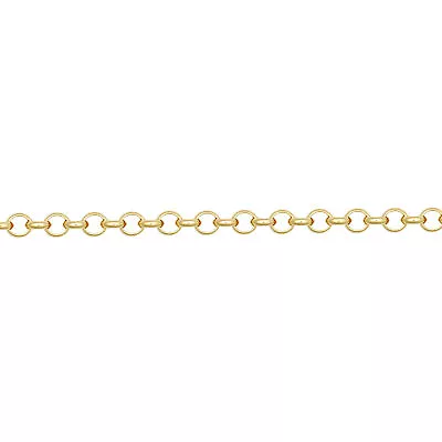 9ct Gold Mersham Jewels D-Shape Micro Belcher 2mm Pendant Chain Necklace • $387.52