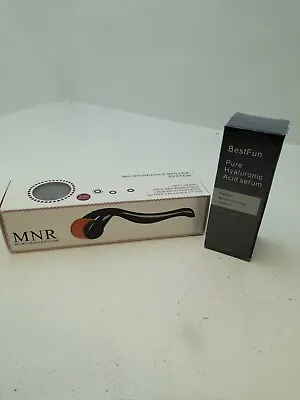 $16.80 • Buy Derma Roller Kit 0.3M + Hyaluronic Acid Facial Serum Quality 540 Needles (R158)
