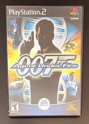 Agent Under Fire 007 James Bond (PlayStation 2 2002) PS2 Game Complete Tested • $5.97