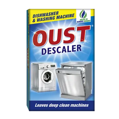 OUST DISHWASHER WASHING MACHINE DESCALER ✨ Removes 100% Limescale ✨ Deep Cleaner • £4.60