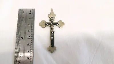 Antique Cross Skull Memento Mori Pendant Crucifixes Religion Rare ! (Еb2 ) • $25
