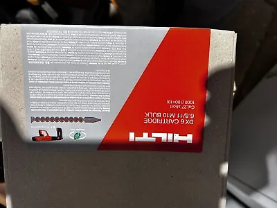 Hilti DX Cartridge 6.8/11 M10 BULK Cal.27 SHORT Red  1000 (100 X 10) • £55